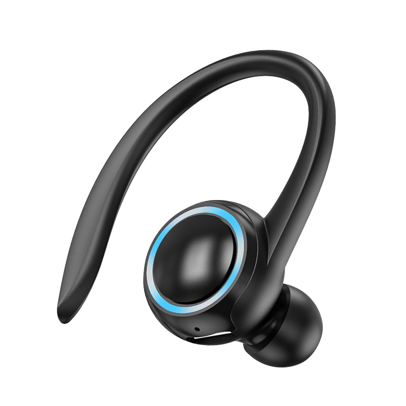 Sports Earphone Hook - سماعة بلوتوث صغيرة أحادية الأذن، لاسلكية
