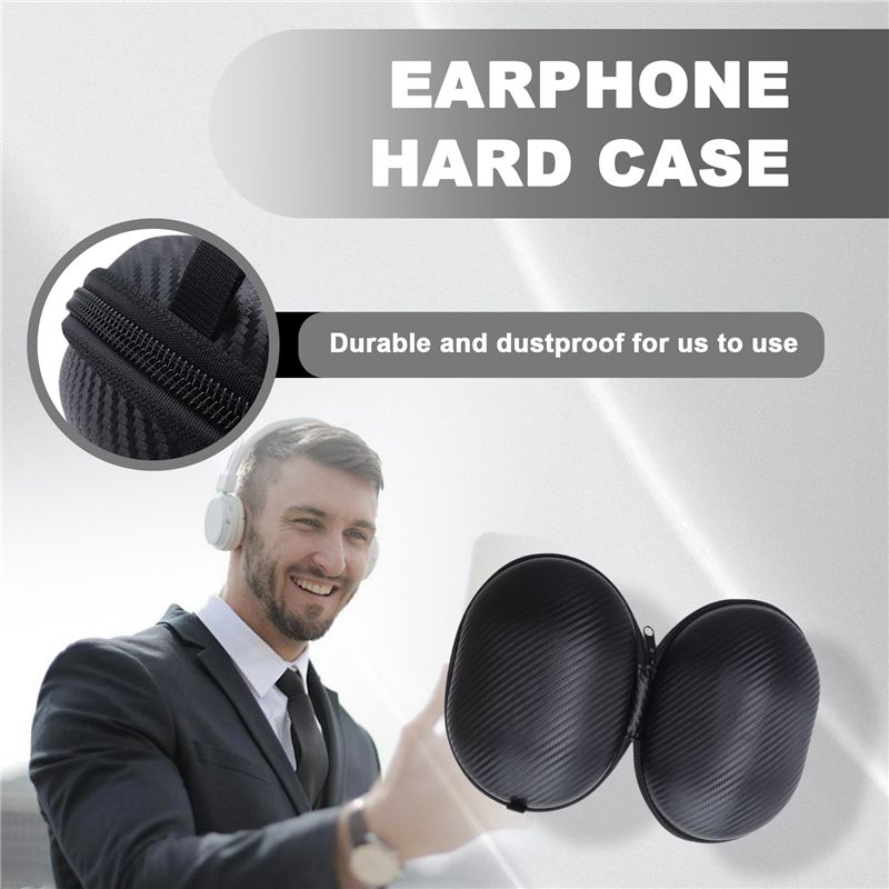 حقيبة حمل وتخزين للسفر، غطاء ح - مراجعة Headphone Case Hard وسعره