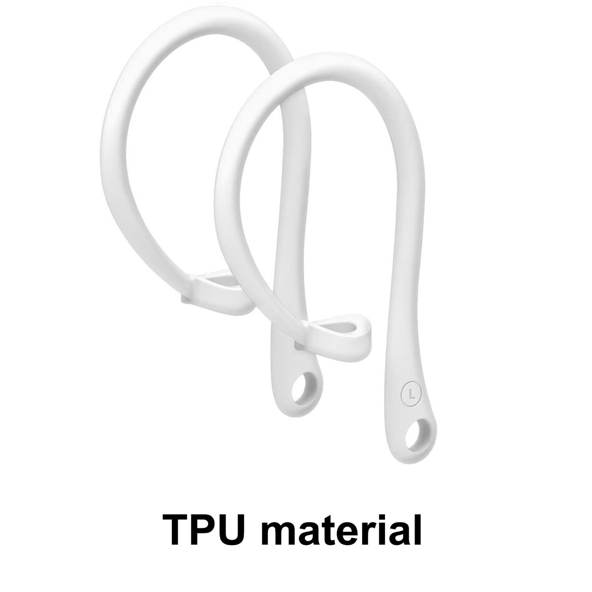 1 Pairs مكافحة خسر خطافات الأذ - مراجعة Sports Earphone Hook وسعره