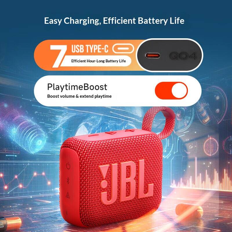 مكبر صوت لاسلكي JBL GO4 بلون ن - مراجعة Jbl Speaker Go 4 وسعره