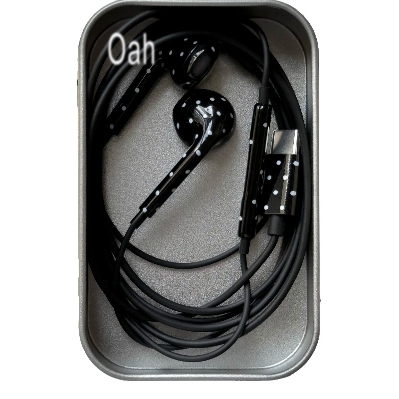 سماعات أذن سلكية من Oah بتصميم - مراجعة Usb C Earphone وسعره